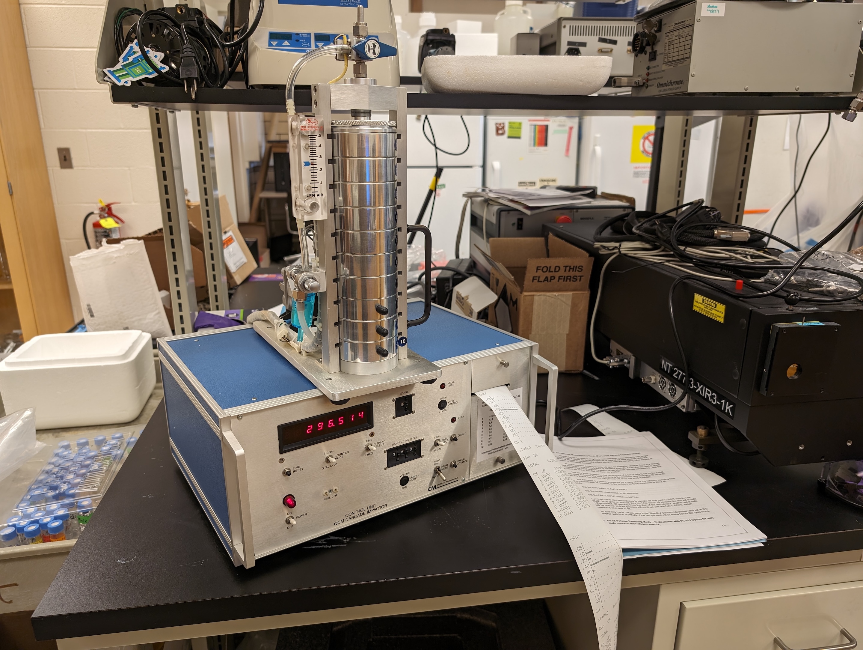 Original QCM Cascade Impactor unit